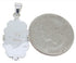 Silver Multicolor Native American Village Design Pendant YS69782
